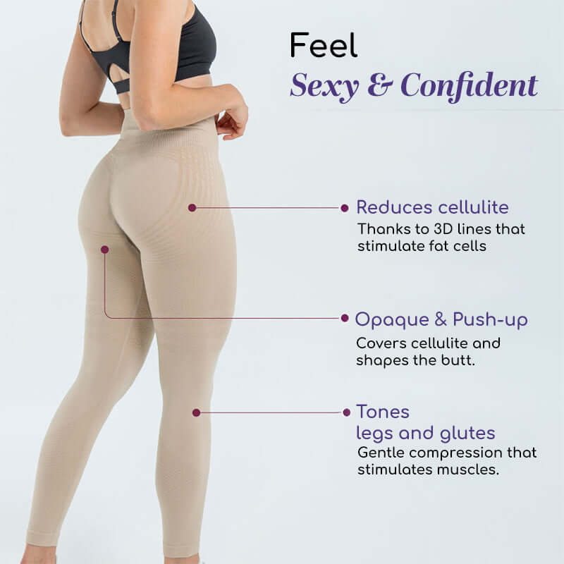 Leggiva™ 3D Anti-Cellulite Tights - Leggiva