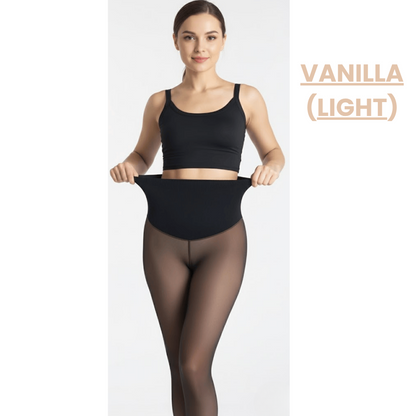 Leggiva™ Snatched One-Seam Sheer Fleece Leggings