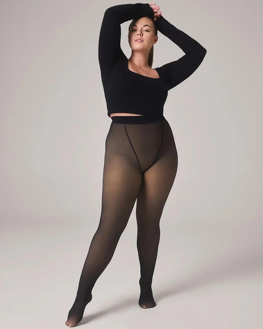 Leggiva™ Snatched One-Seam Sheer Fleece Leggings
