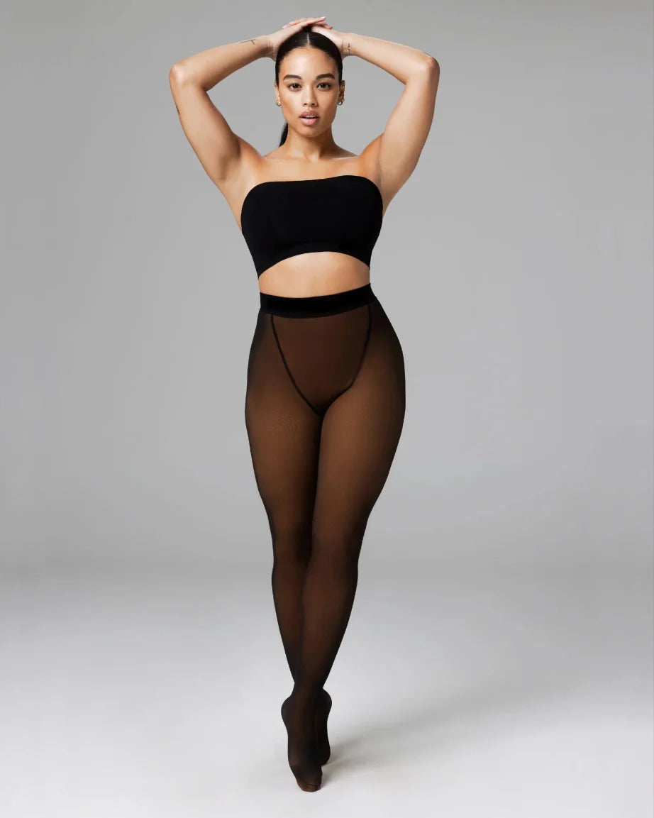 Leggiva™ Snatched One-Seam Sheer Fleece Leggings